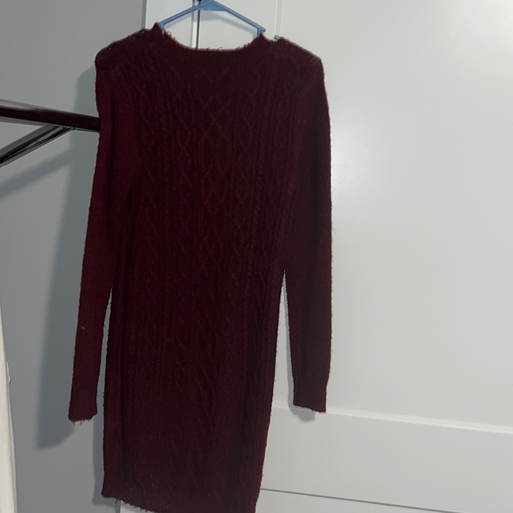 sweater dress perfect for christmas